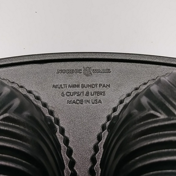 ☄️HP! Nordic Ware 6 Cup Multi Mini Bundt Pan. USA - Picture 5 of 8